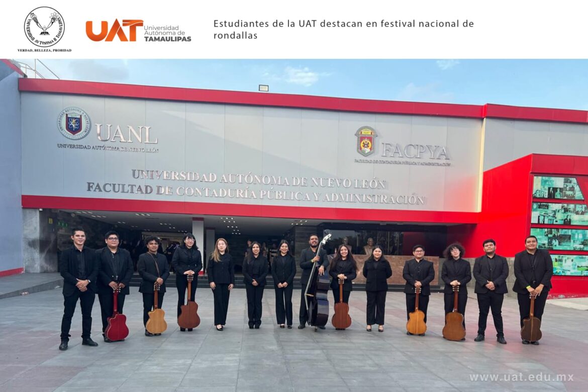 Estudiantes de la UAT destacan en festival nacional de rondallas