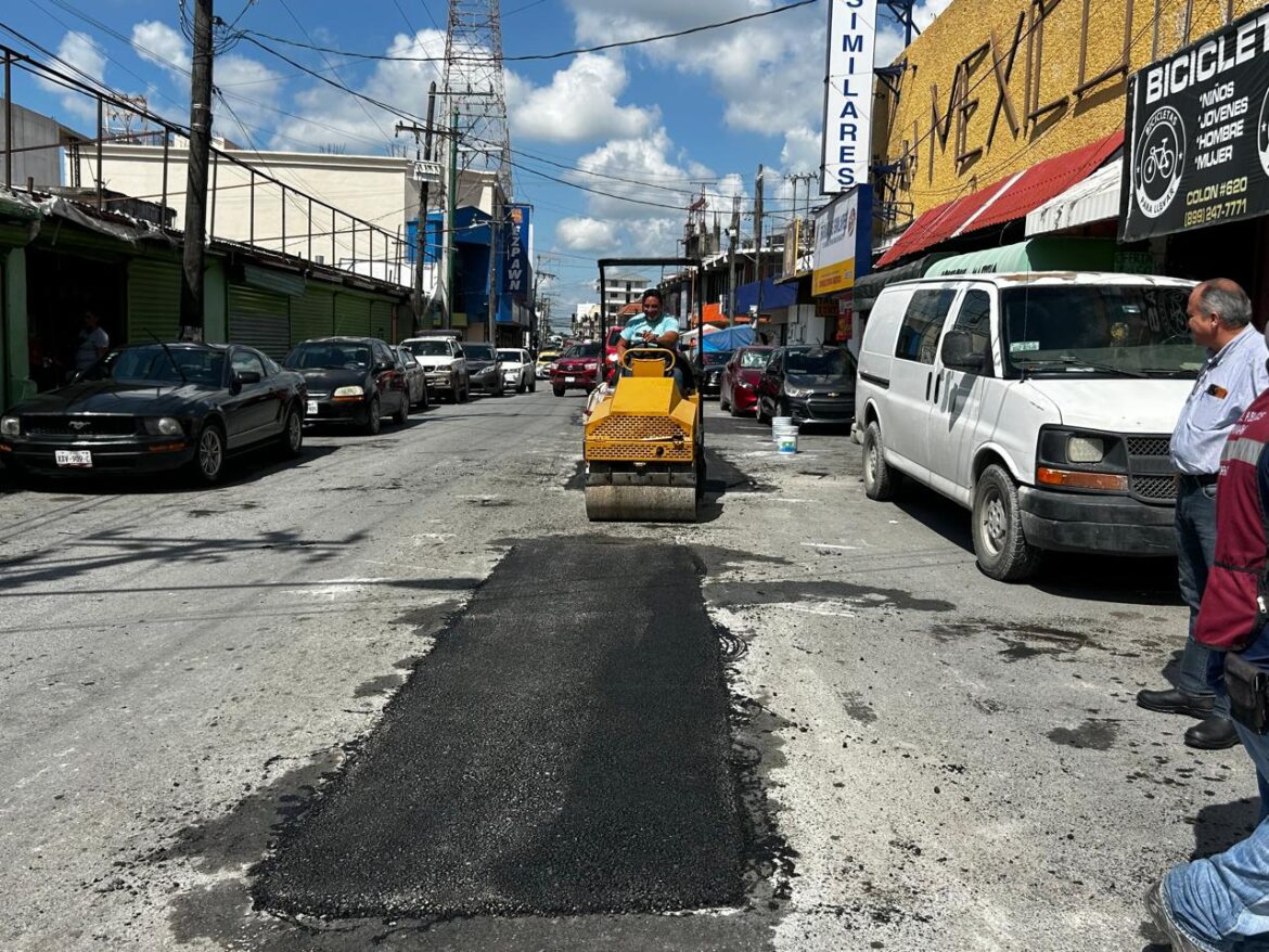 Mejora rehabilitación de pavimento la seguridad vial en Reynosa