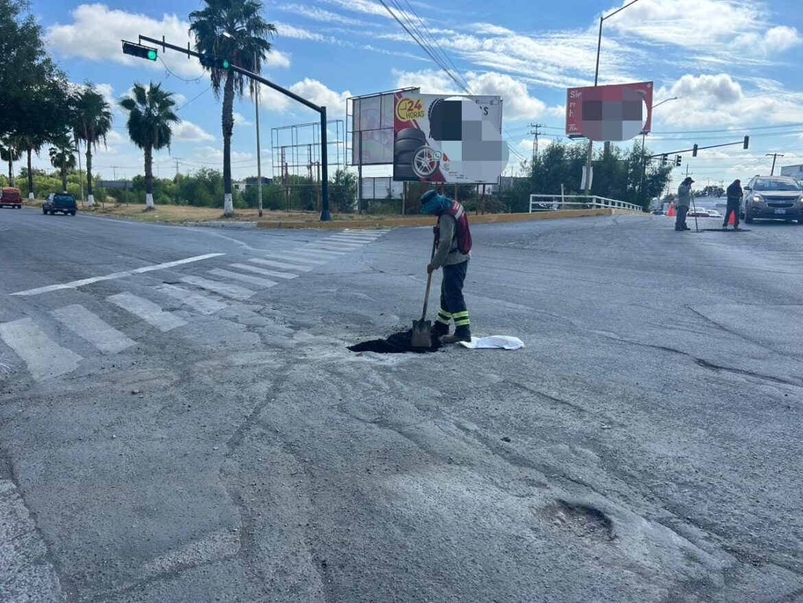 Rehabilita Gobierno de Reynosa bulevares Morelos y Del Maestro para transformar Reynosa