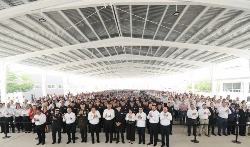 TECHUMBRE INAUGURADA EN LA USJT POR GOBERNADOR OFRECE ESPACIO DIGNO PARA PRÁCTICAS DE CADETES Y ALUMNOS