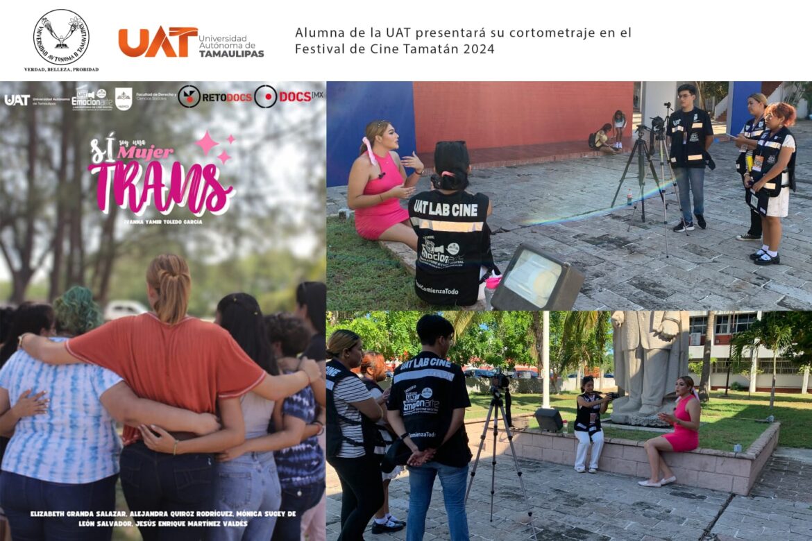 Alumna de la UAT presentará su cortometraje en el Festival de Cine Tamatán 2024