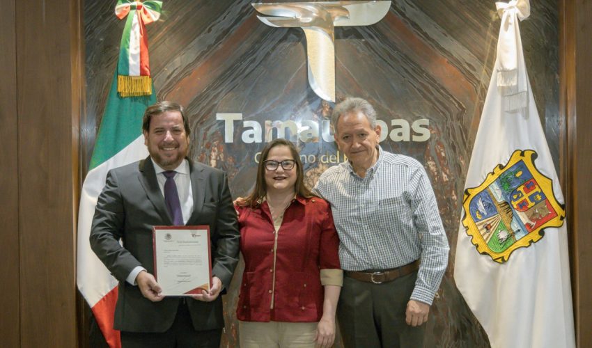 ENTREGAN NOMBRAMIENTO A NUEVO SUBSECRETARIO DE PLANEACIÓN EN EDUCACIÓN DE TAMAULIPAS