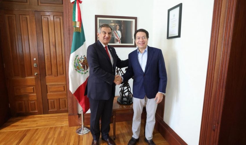 AMÉRICO VILLARREAL Y MARIO DELGADO VAN JUNTOS POR MÁS EDUCACIÓN PARA TAMAULIPAS