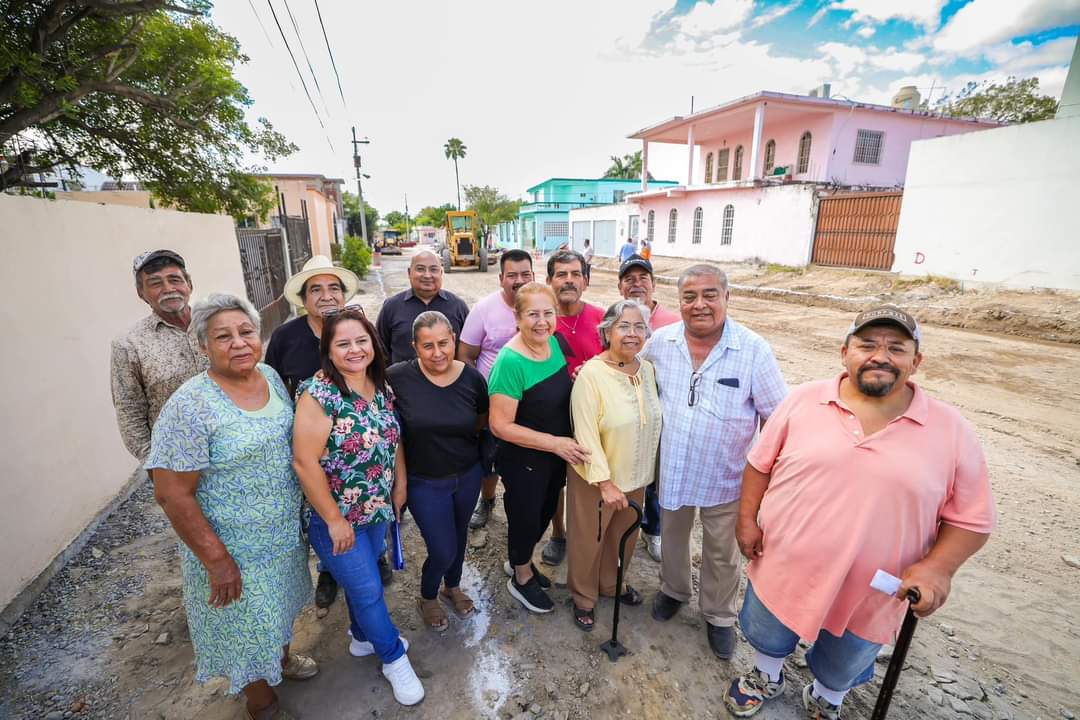 Pavimenta Gobierno de Carlos Peña Ortiz calle Pachuca con recursos de REPUVE