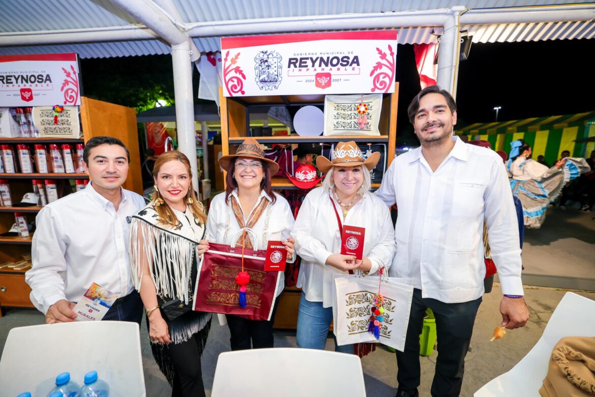 Presentó Carlos Peña Ortiz brillante Stand Reynosa en la Feria Tamaulipas 2024