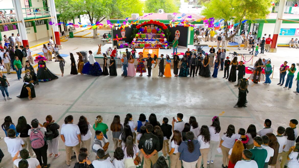 CONALEP Reynosa Celebra Día de Muertos con Tradición y Alegría