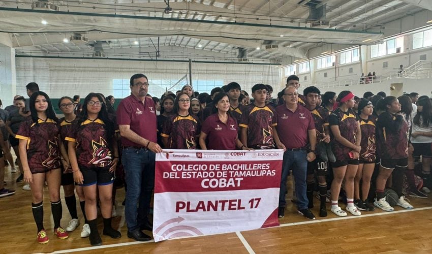 IMPULSA COBAT DESARROLLO INTEGRAL DE SUS ESTUDIANTES A TRAVÉS DEL DEPORTE