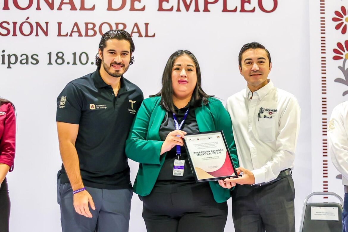 Exitosa Feria Nacional del Empleo para la Inclusión Laboral en Reynosa