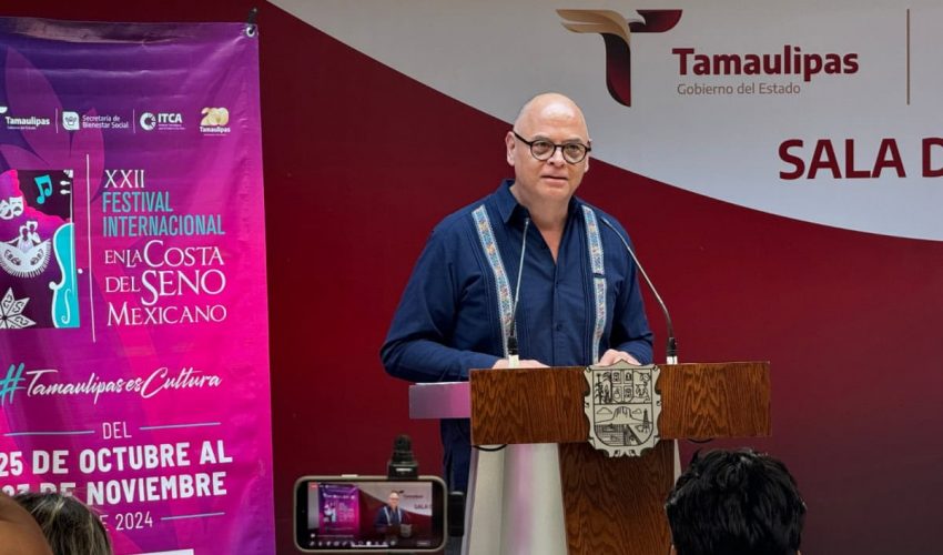 ANUNCIA GOBIERNO DE TAMAULIPAS EDICIÓN 2024 DEL FESTIVAL INTERNACIONAL EN LA COSTA DEL SENO MEXICANO