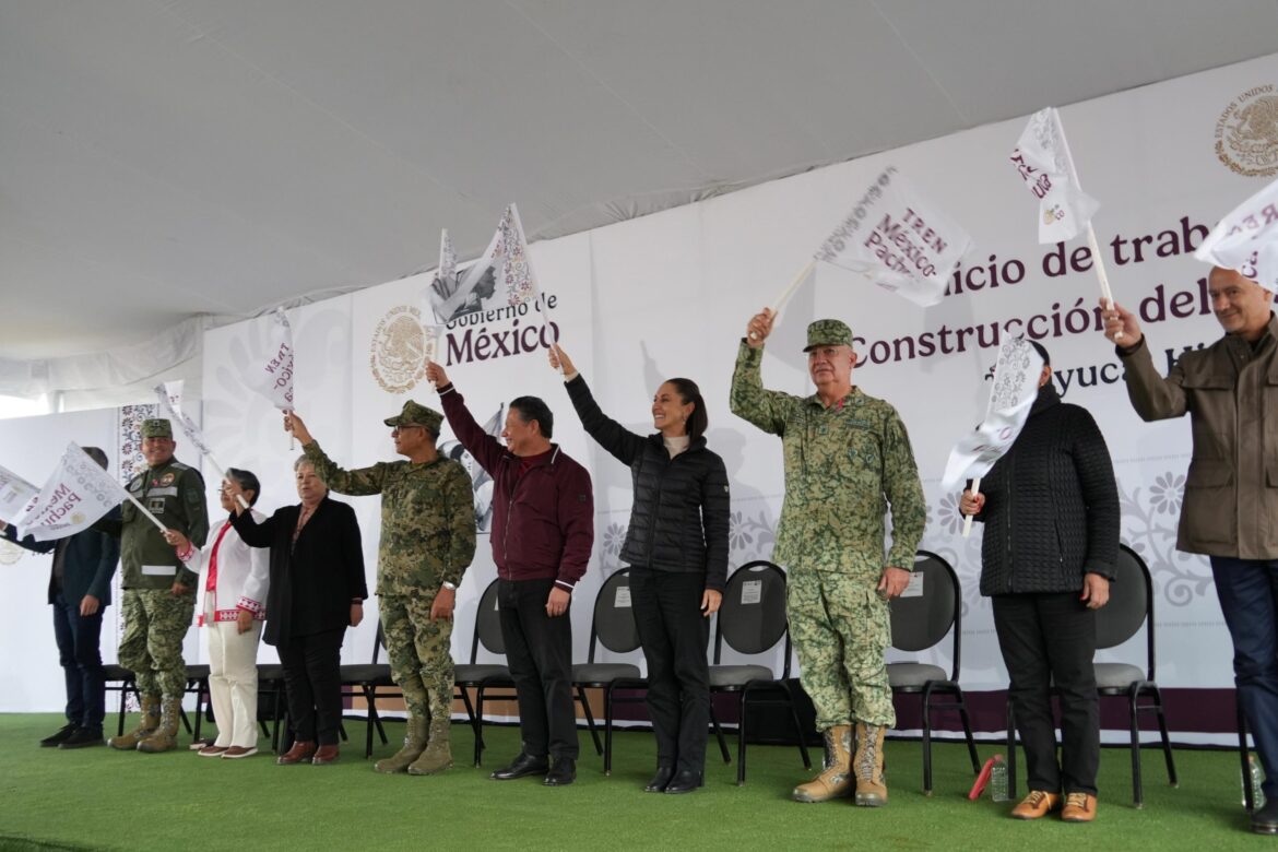 INICIAN TRABAJOS PRELIMINARES PARA CONSTRUCCIÓN DEL TREN MÉXICO-PACHUCA