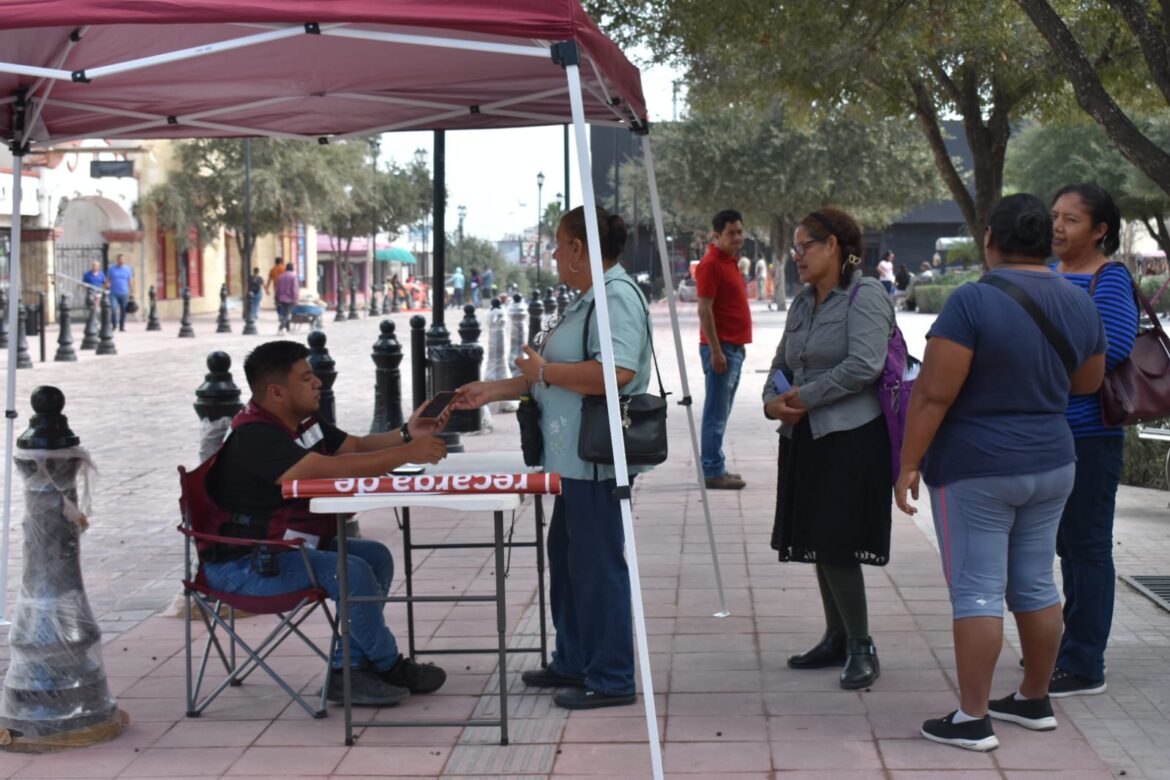 Llegan chips del Internet del Bienestar a Reynosa