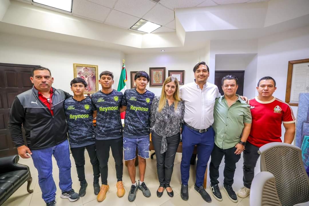 Apoya Alcalde Carlos Peña Ortiz viaje de futbolistas a prueba de antesala profesional