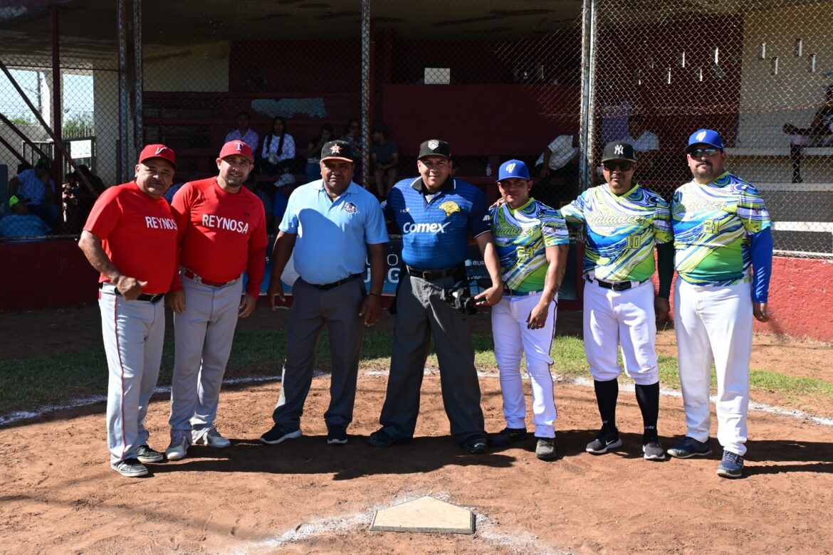 Apoyó Gobierno de Reynosa juego de Béisbol con Causa