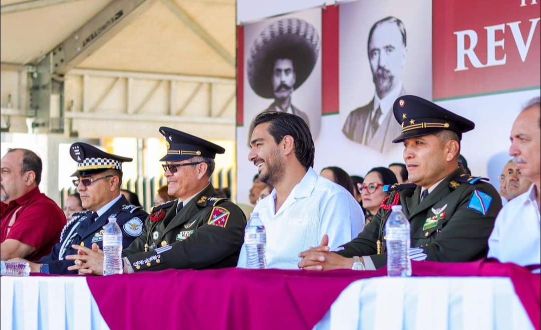 Conmemoró Gobierno de Carlos Peña Ortiz el 114 Aniversario de la Revolución Mexicana