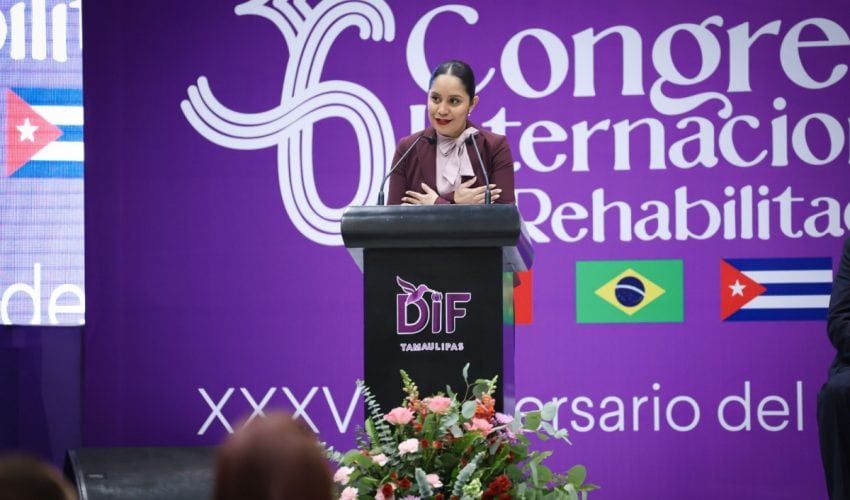 LLEVA A CABO DIF TAMAULIPAS EL PRIMER CONGRESO INTERNACIONAL DE REHABILITACIÓN