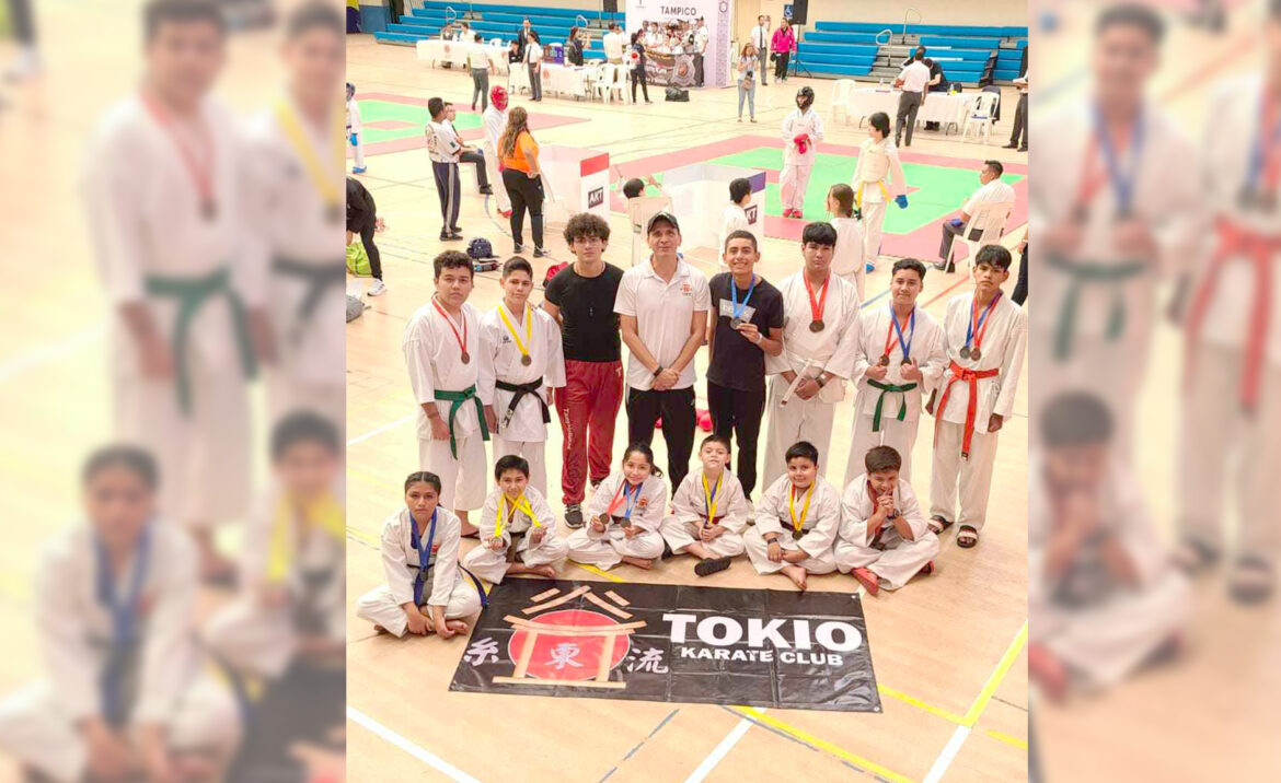 Excelente participación del equipo de karate en Torneo Estatal