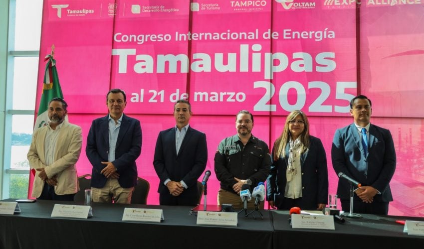 SERÁ TAMPICO SEDE DEL CONGRESO INTERNACIONAL DE ENERGÍA TAMAULIPAS 2025