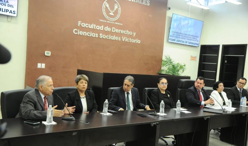 INVITAN A PROFESIONALES DEL DERECHO A PARTICIPAR EN HISTÓRICA REFORMA DEL PODER JUDICIAL DE TAMAULIPAS