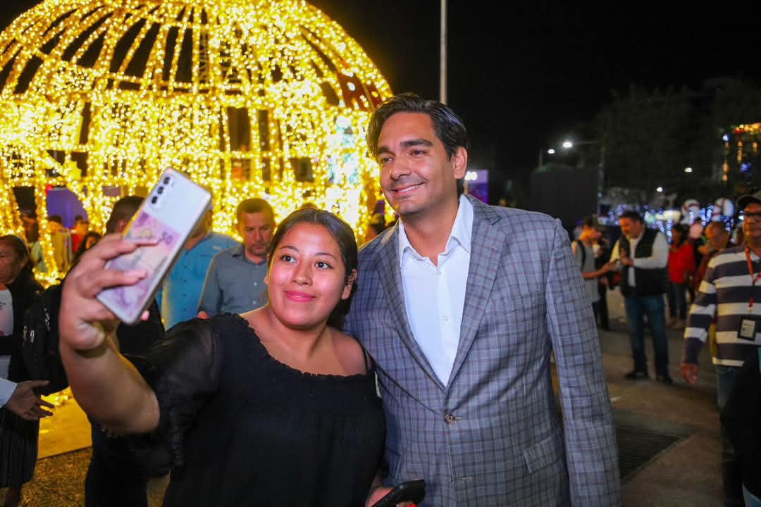 Encenderá Alcalde Carlos Peña Ortiz el Pino Navideño más grande de Tamaulipas