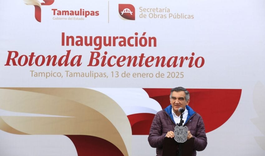 DESTINA GOBIERNO DE TAMAULIPAS 3 MIL MDP A OBRA PÚBLICA: AMÉRICO