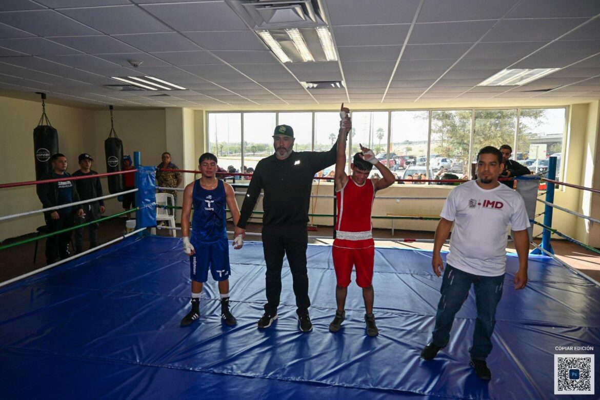 Es sede el Polideportivo de Reynosa de Torneo Municipal de Boxeo