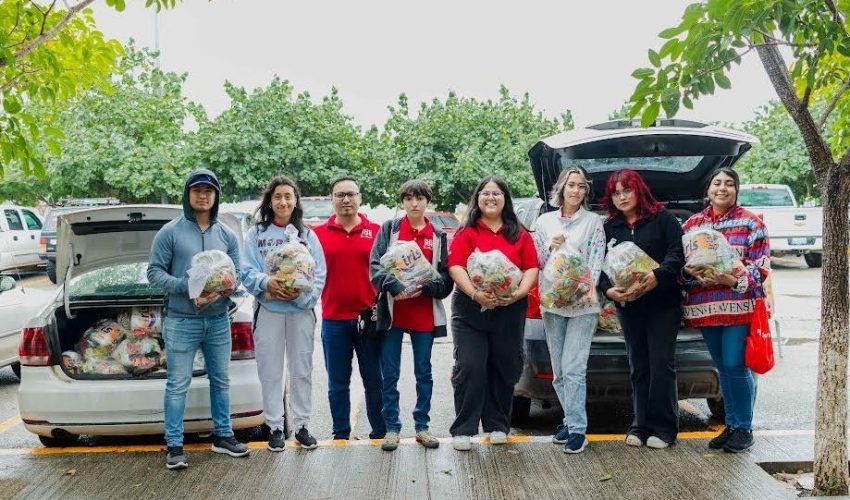 LLEVAN ESTUDIANTES DEL INSTITUTO TECNOLÓGICO SUPERIOR DE EL MANTE ESPERANZA A FAMILIAS CON EL TECNOTÓN 2024