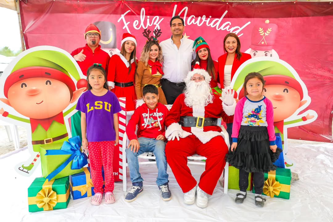 Llevó Carlos Peña Ortiz Navidad Imparable con una Posada a la Nuevo Amanecer