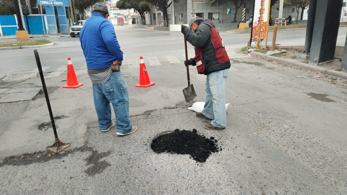 Repara Servicios Públicos Primarios vialidades de Reynosa