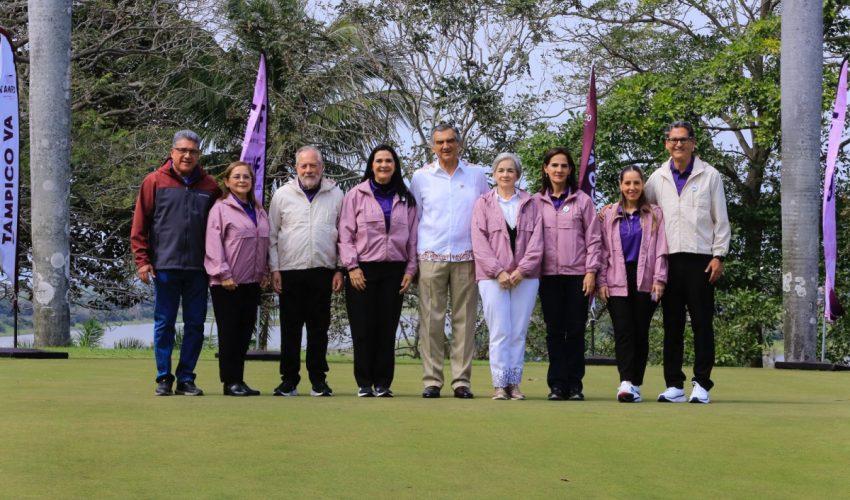 PREMIA GOBERNADOR AMÉRICO VILLARREAL A GANADORES DE TORNEO DE GOLF DIF TAMPICO 2025