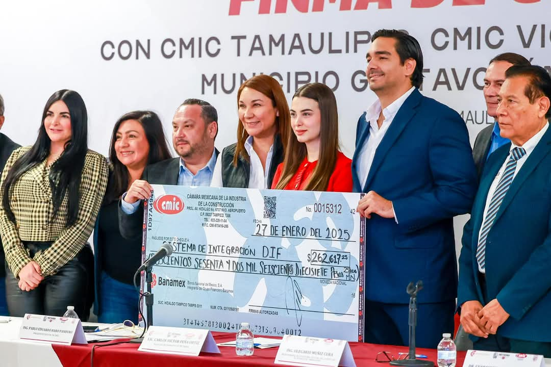 Beneficia a más de 2 Mil estudiantes convenio firmado por Carlos Peña Ortiz, CMIC y DGETI