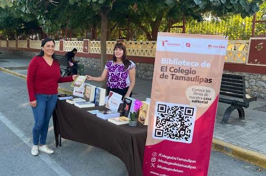 PROMUEVE EL COLEGIO DE TAMAULIPAS EL ACCESO AL CONOCIMIENTO MEDIANTE LA DONACIÓN DE LIBROS