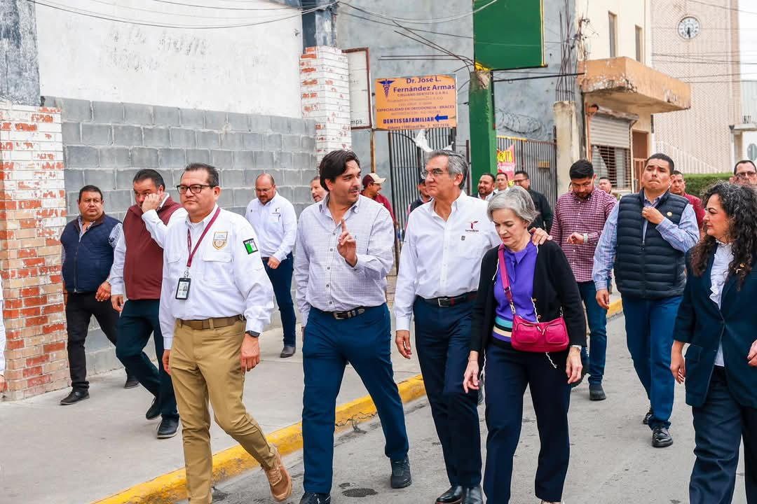 Dieron bienvenida a connacionales Américo Villarreal Anaya y Carlos Peña Ortiz