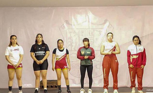 Imparable Reynosa en la disciplina deportiva de Halterofilia