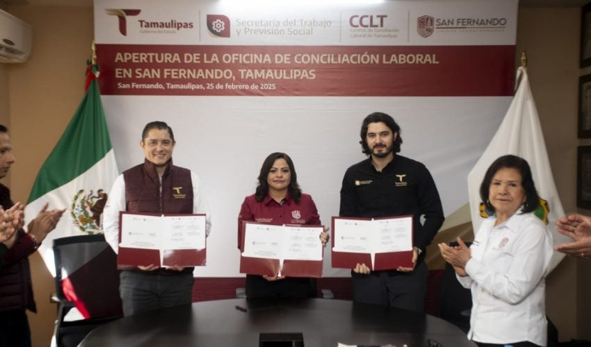 INAUGURAN EN SAN FERNANDO PRIMERA OFICINA DE CONCILIACIÓN LABORAL