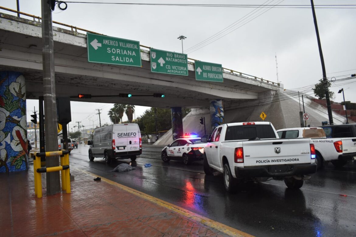 Muere masculino arrollado por auto ‘fantasma’ en Reynosa