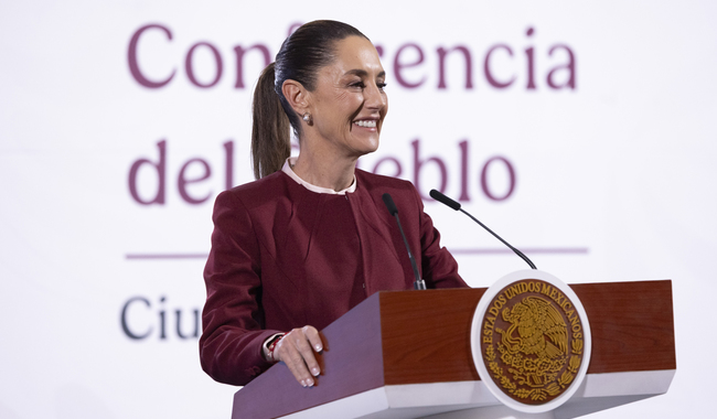 Anuncia Presidenta que este año inician las obras de los tramos AIFA-Pachuca, México-Querétaro, Querétaro-Irapuato y Saltillo-Nuevo Laredo