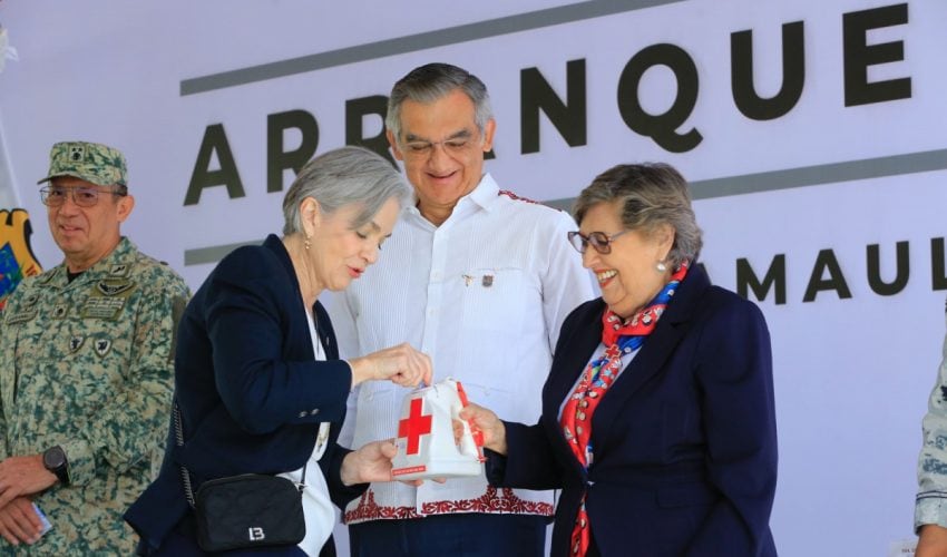 ARRANCAN AMÉRICO Y MARÍA COLECTA ANUAL 2025 DE LA CRUZ ROJA; INVITAN A SUMARSE