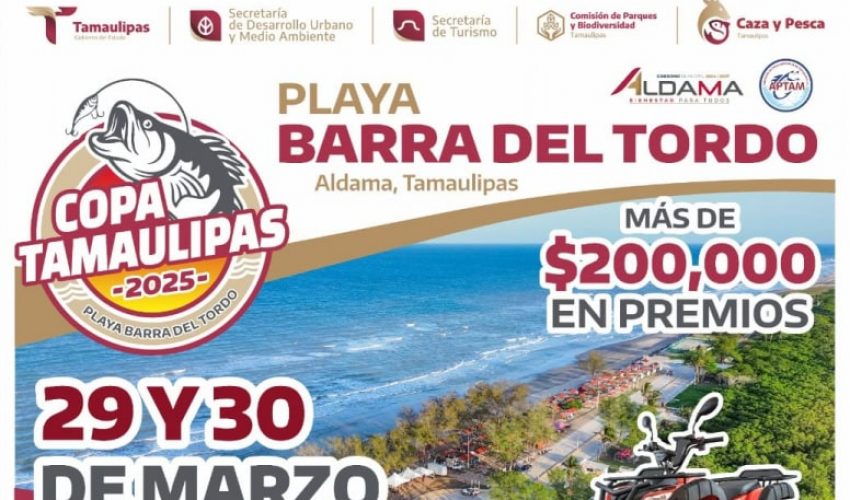 PREPAREN CAÑAS; ANUNCIAN TORNEO DE PESCA EN BARRA DEL TORDO