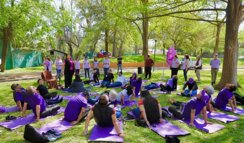 TRABAJA VOLUNTARIADO DE SEBIEN CON PERSONAS CON DEBILIDAD VISUAL