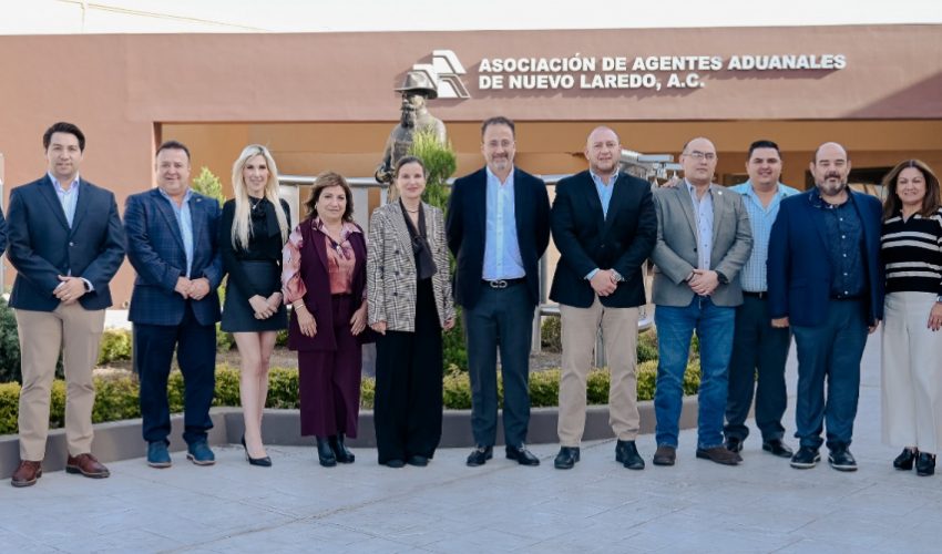 SECRETARÍA DE ECONOMÍA Y ASOCIACIONES EMPRESARIALES DE NUEVO LAREDO FORTALECEN TRABAJO CONJUNTO