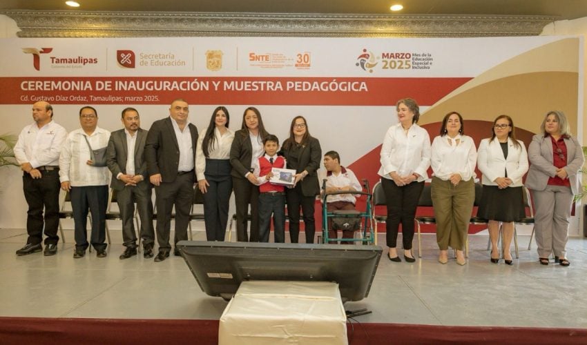 EN TAMAULIPAS LA EDUCACIÓN INCLUSIVA ES EL CORAZÓN DE LA TRANSFORMACIÓN