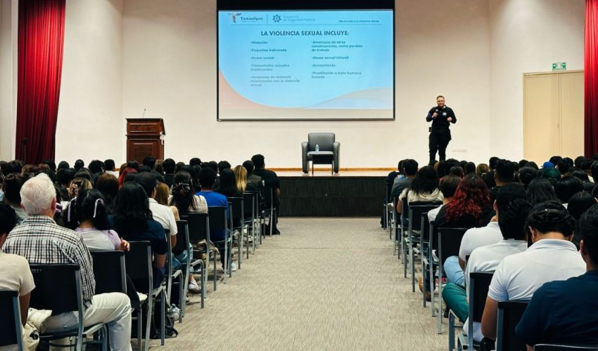 ORIENTA GUARDIA ESTATAL DE GÉNERO A FUTUROS PROFESIONISTAS RESPECTO A PREVENCIÓN DE LA VIOLENCIA