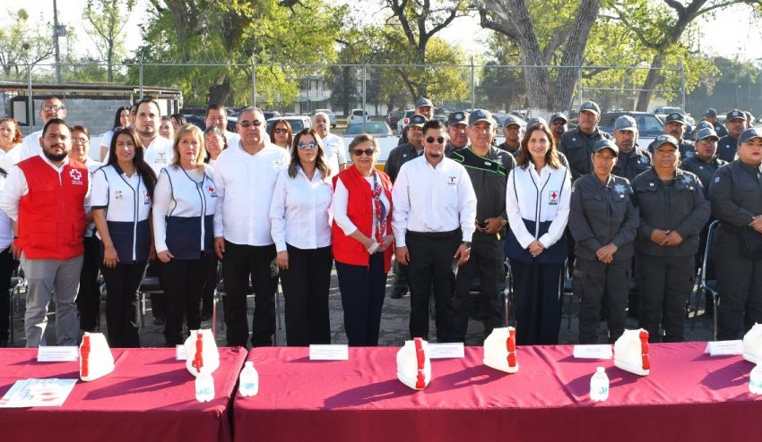 CEDES DE TAMAULIPAS SE SUMAN A COLECTA NACIONAL DE LA CRUZ ROJA